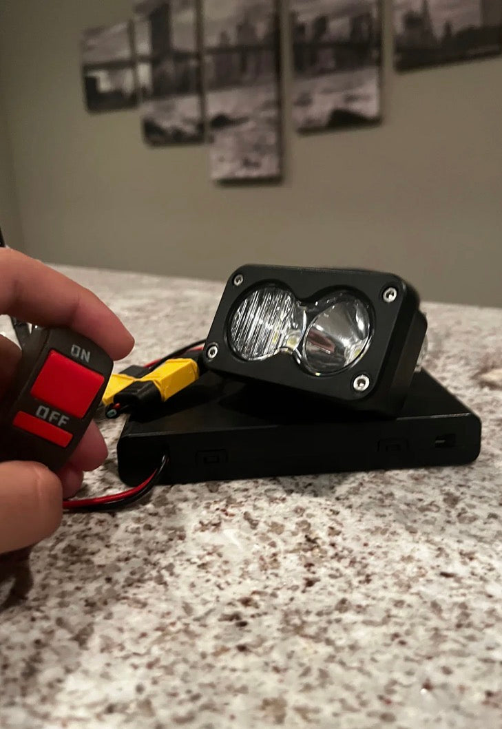 Battry powered Baja light