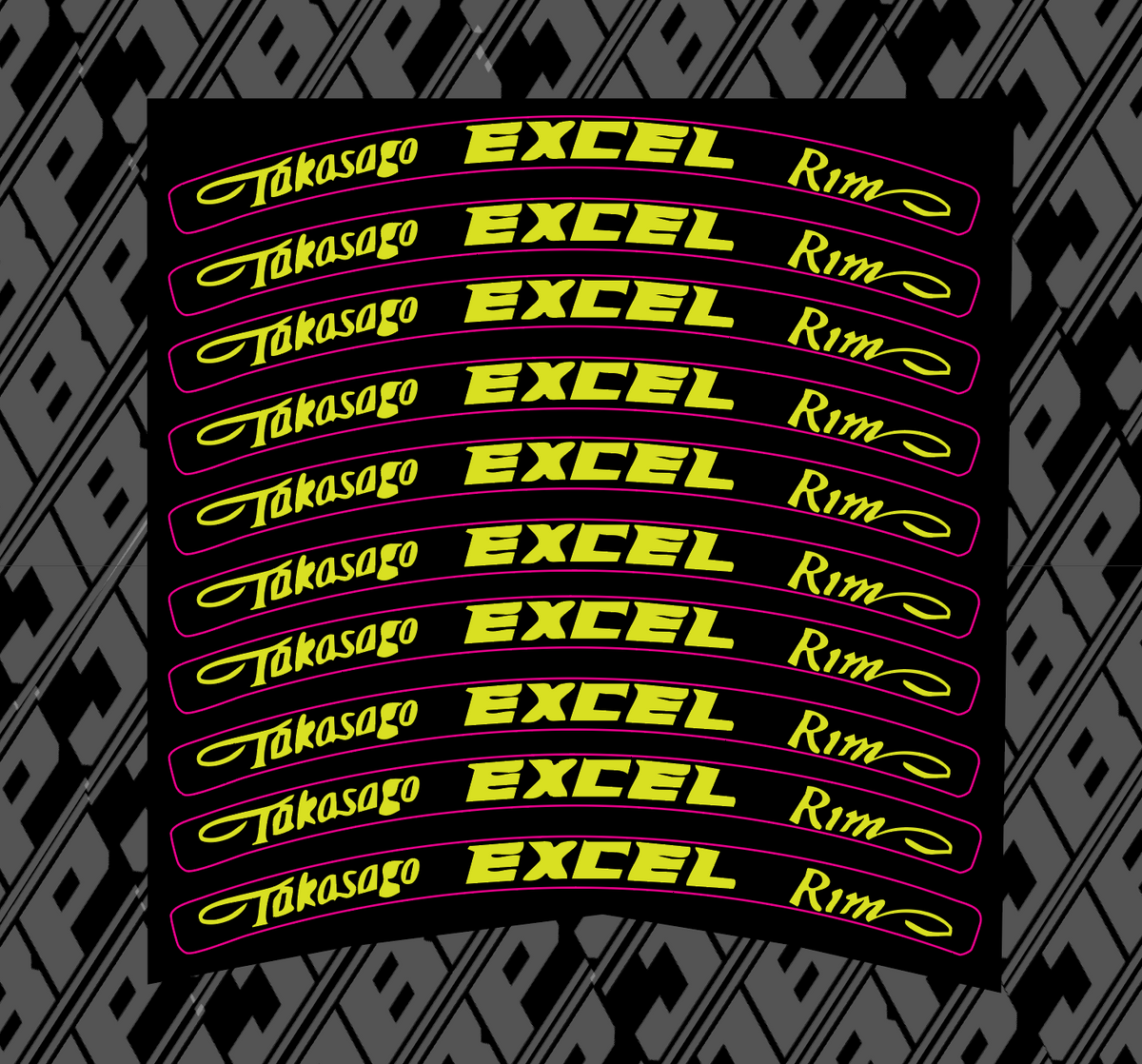 Excel Rv Sticker Excel Wheel Stickers – Alora